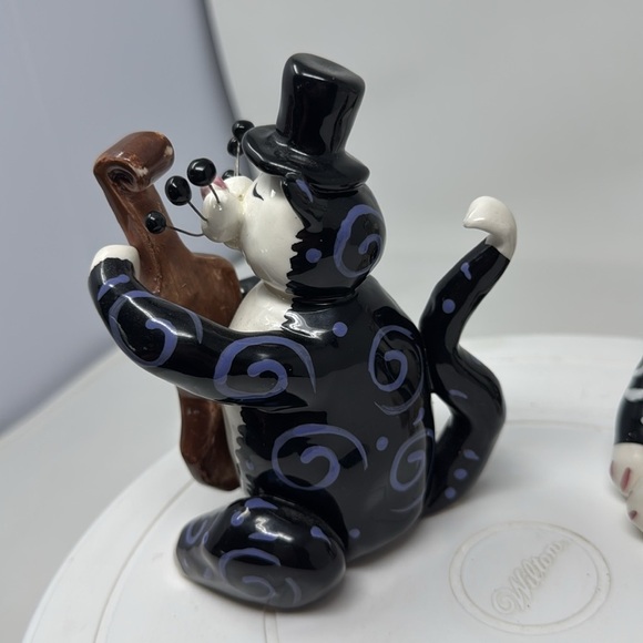 Annaco Creations 2 black and white Cats 2001 - Picture 6 of 12